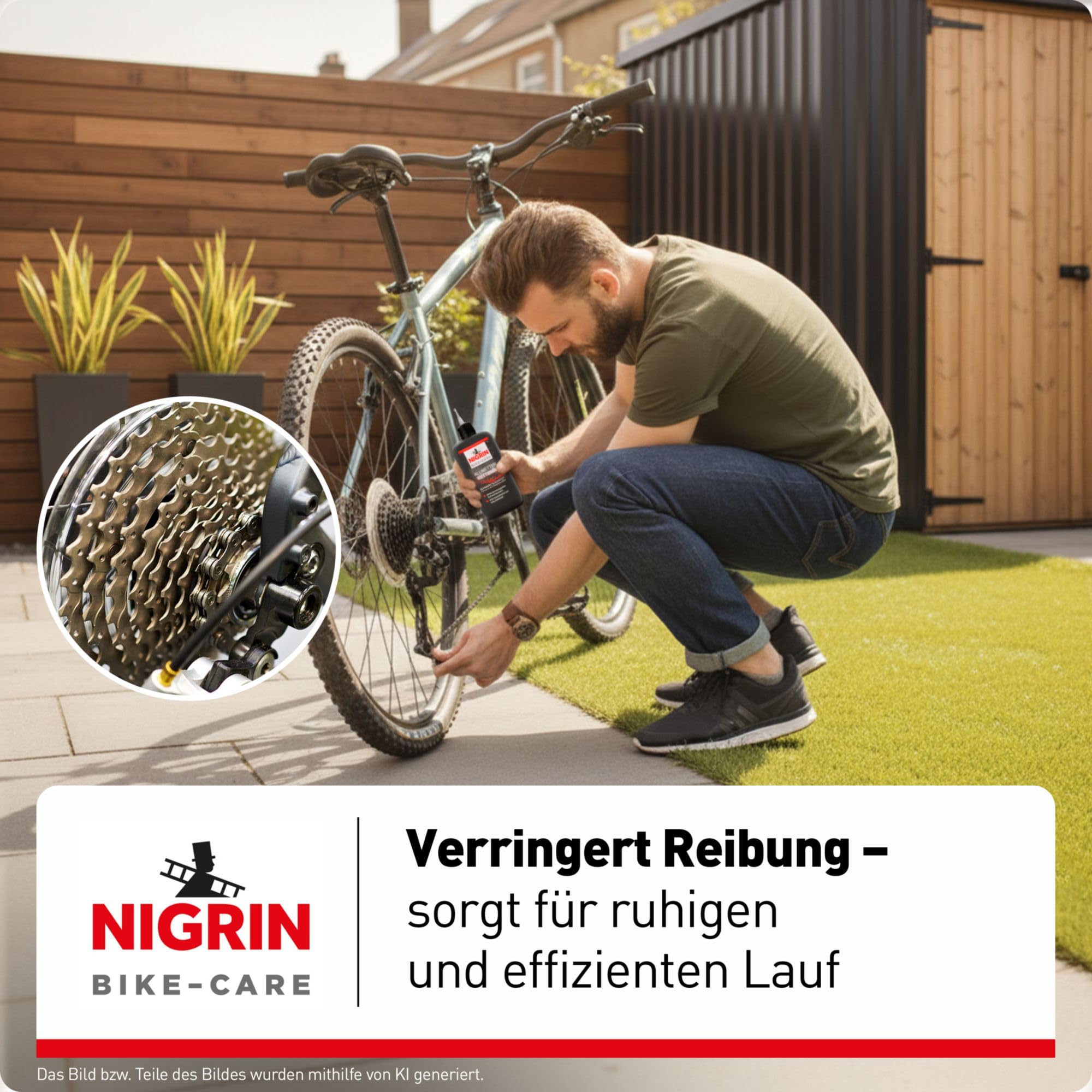 NIGRIN BIKE-CARE olio per catene 100 ml