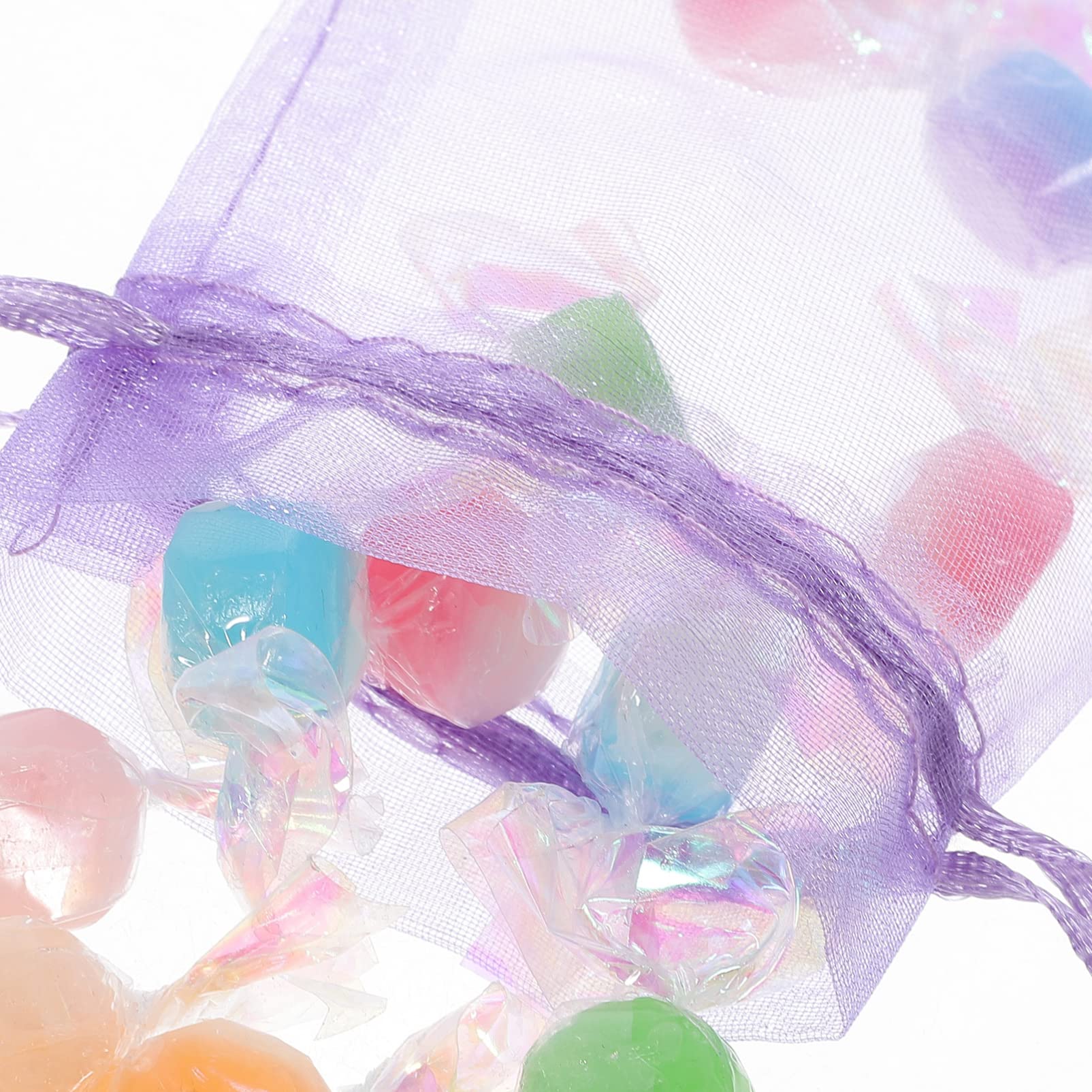50 sacchetti in organza, 20 x 30 cm, con coulisse, piccoli sacchetti in