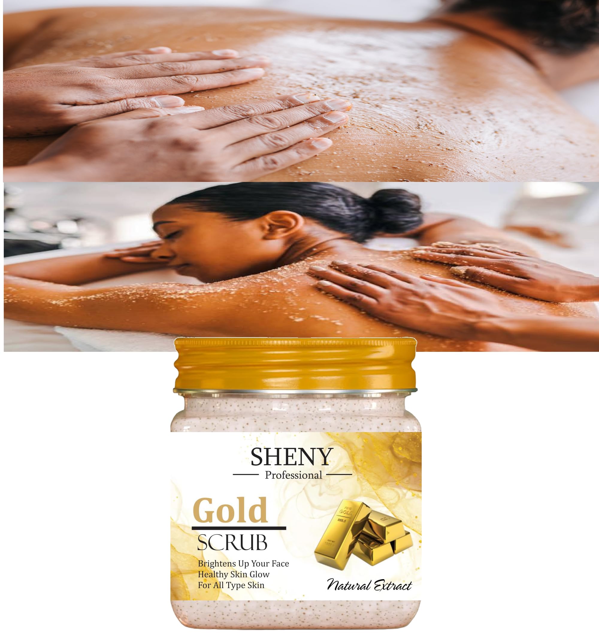 Gold Enriched Body Scrub for Soft, Polished Skin-picture-31
