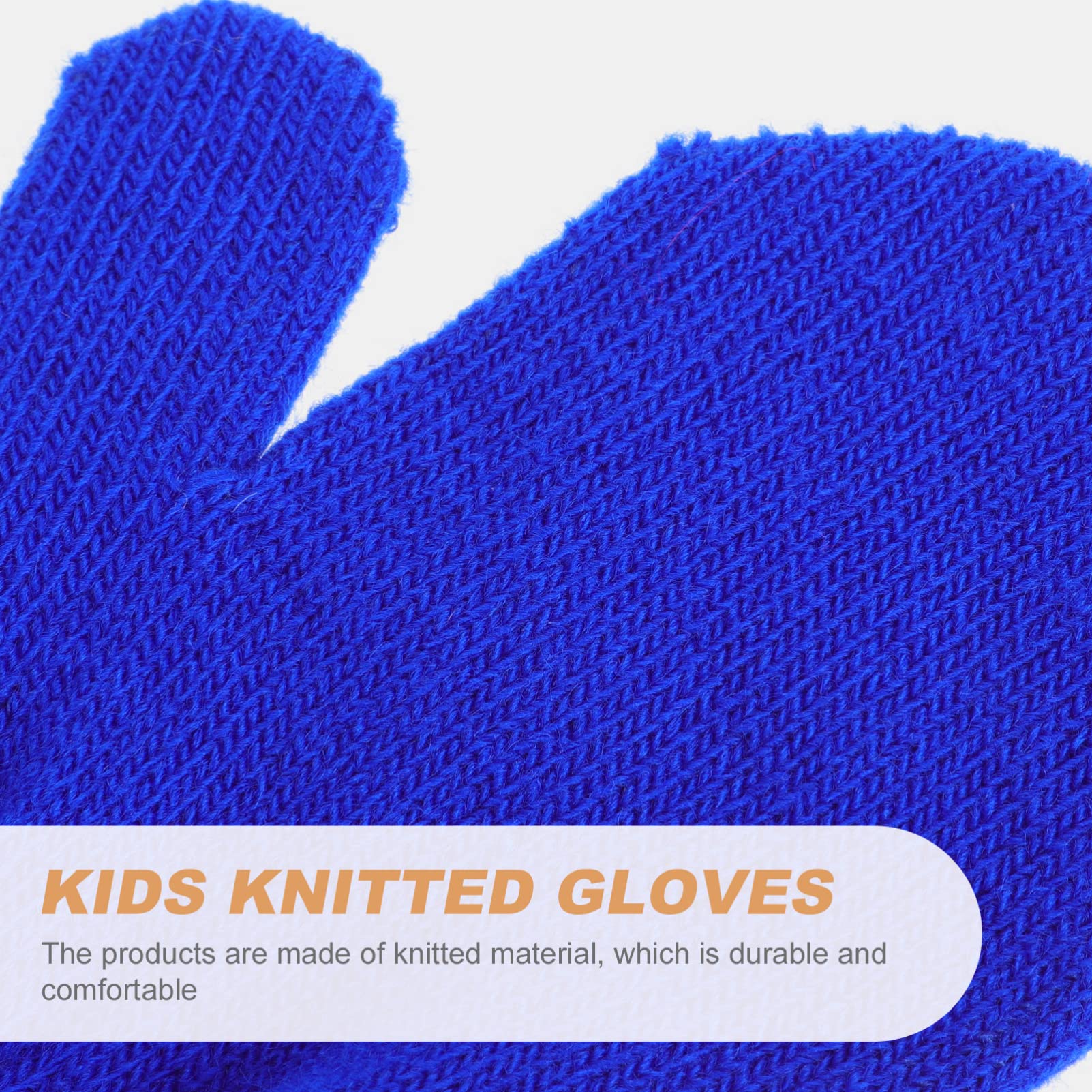 BESTYASH Guantes Tejer Mitones De Bebé Recién Nacido Mitones Mitones Infantiles Bebés De Punto Rellenos De Calcetín De Navidad Forro Polar Frío Hilo Acrílico