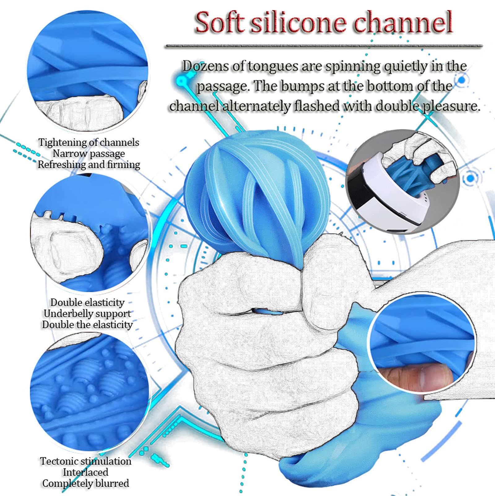 Masturbatore Uomo Sex Toys per Uomini Vibratore Masturvatore Maschile Masturbazione Maschile Sex Toy con 3D Vagina Finta Giocattoli Sessuali
