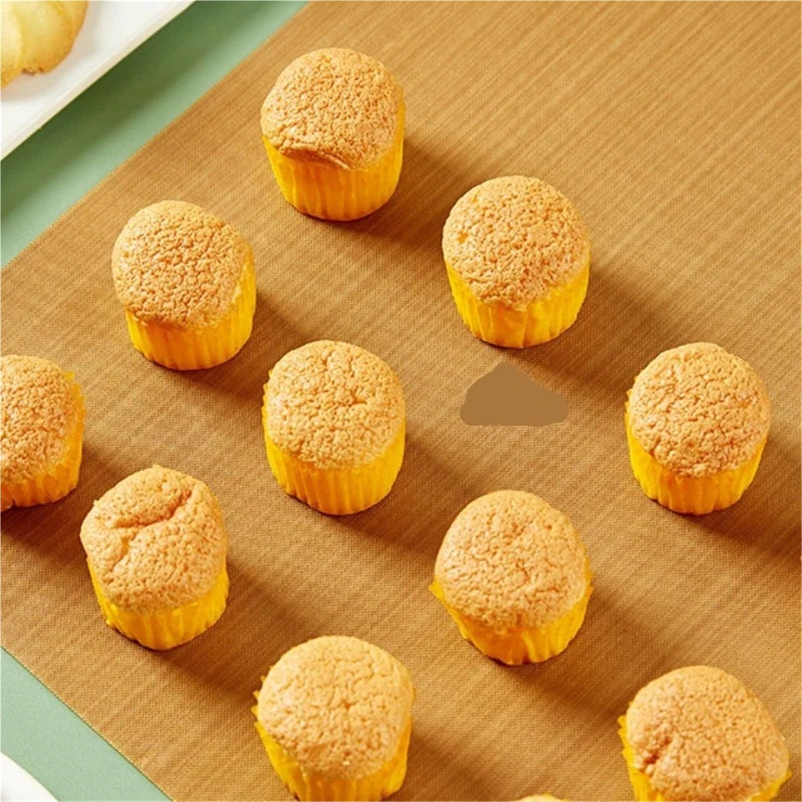 Tapete Para Horno Hojas reutilizables for hornear, estera antiadherente for, tela de papel a prueba aceite, almohadilla for horno, placa fibra, herramientas for, 6 uds(30x40cm)