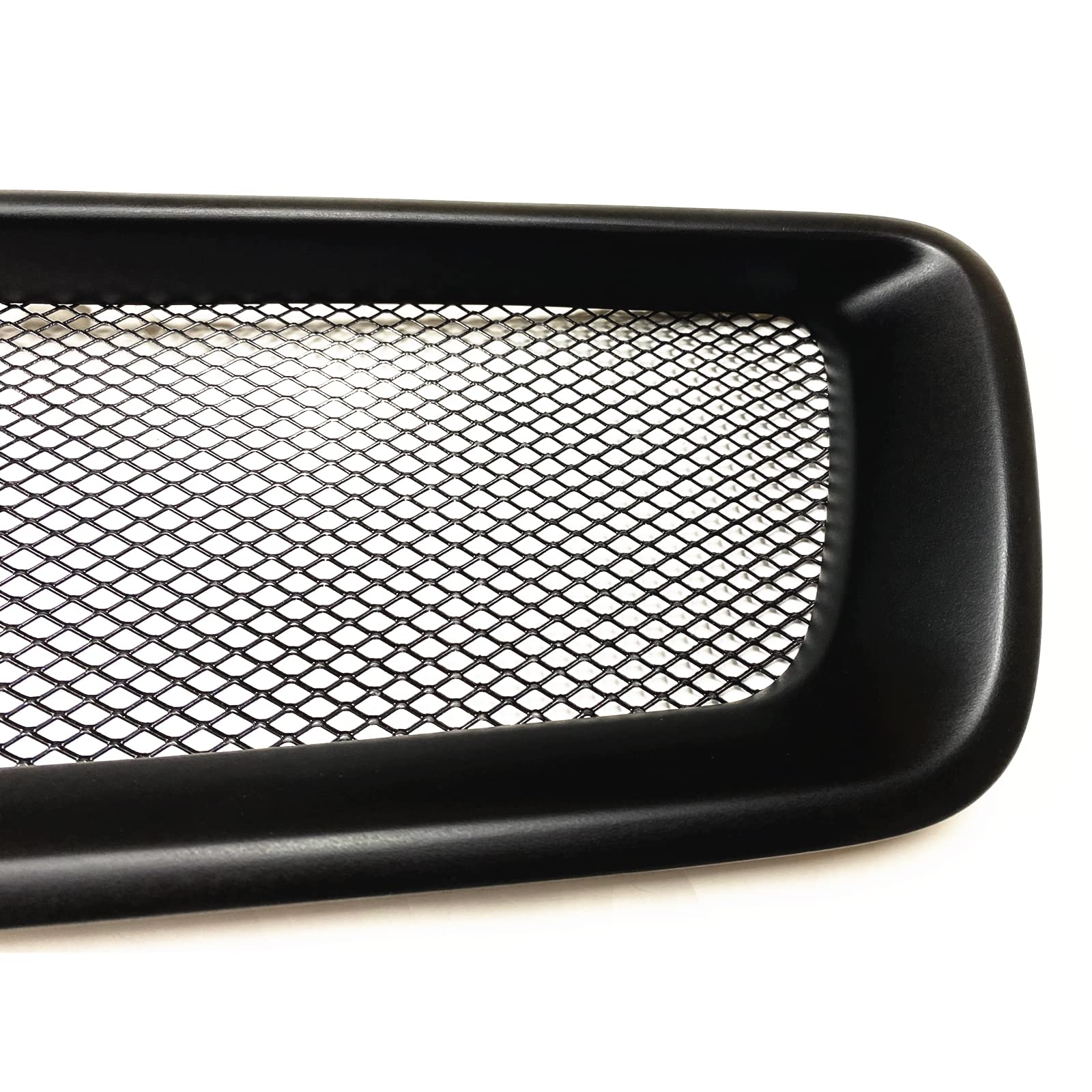 Grill siatkowy zderzaka przedniego do Volvo C30 2007-2009 włókno węglowe matowy czarny