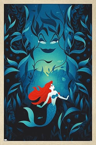 Miniatura 5 de Trends International Disney Princess - Póster de pared de Ariel Good vs Evil, 14.725 x 22.375 pulgadas, versión premium sin marco Versión premium