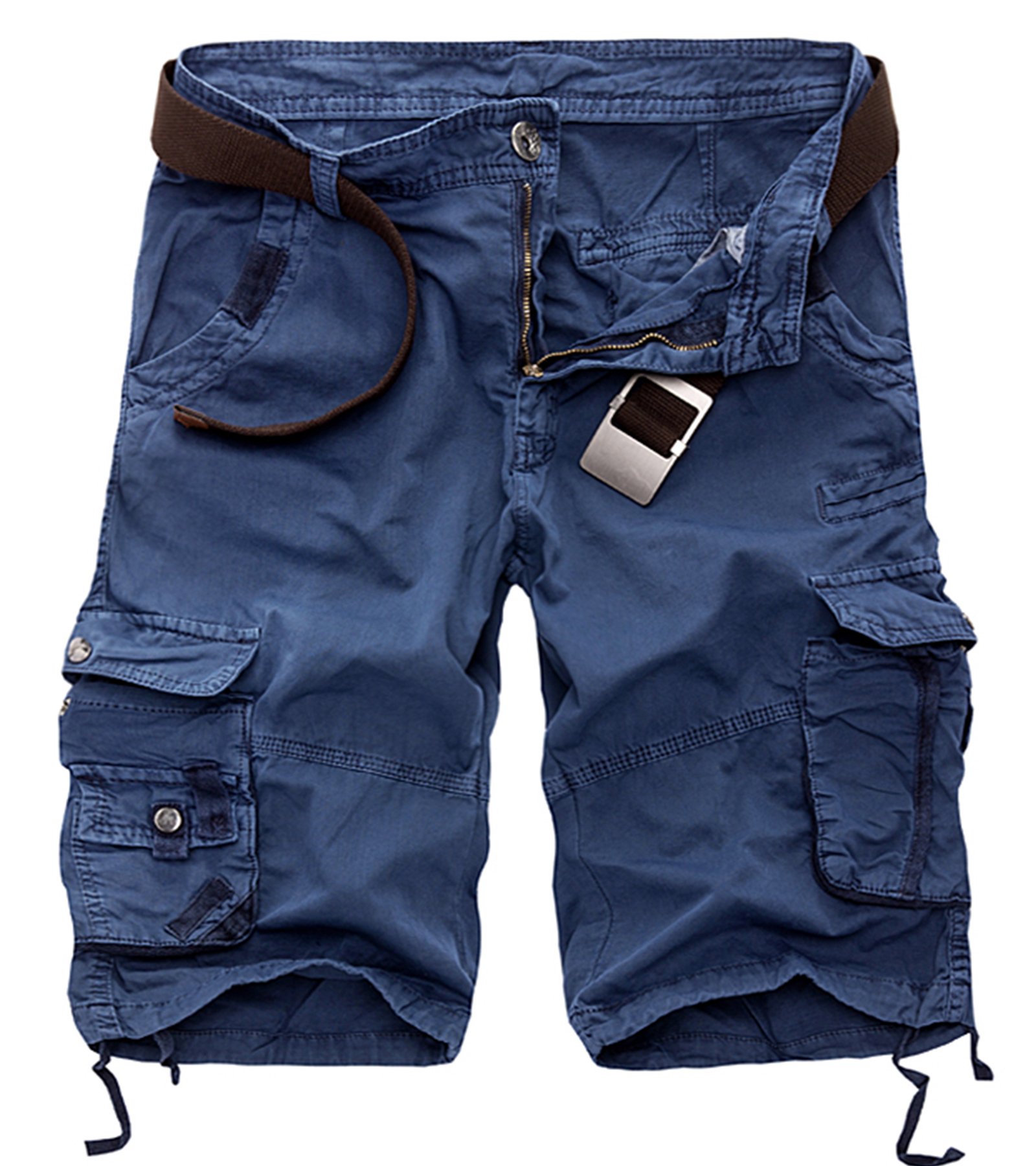 AYG Pantalones Cortos Militares Hombre Camuflaje Bermudas Cargo Pantalón Cortos