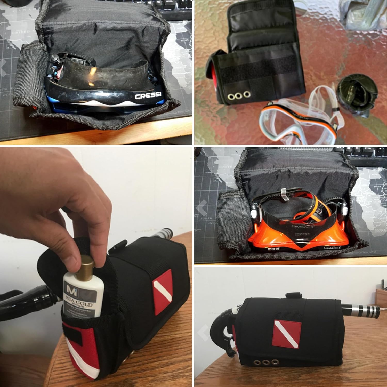 Innovative Dive Flag Mask Bag