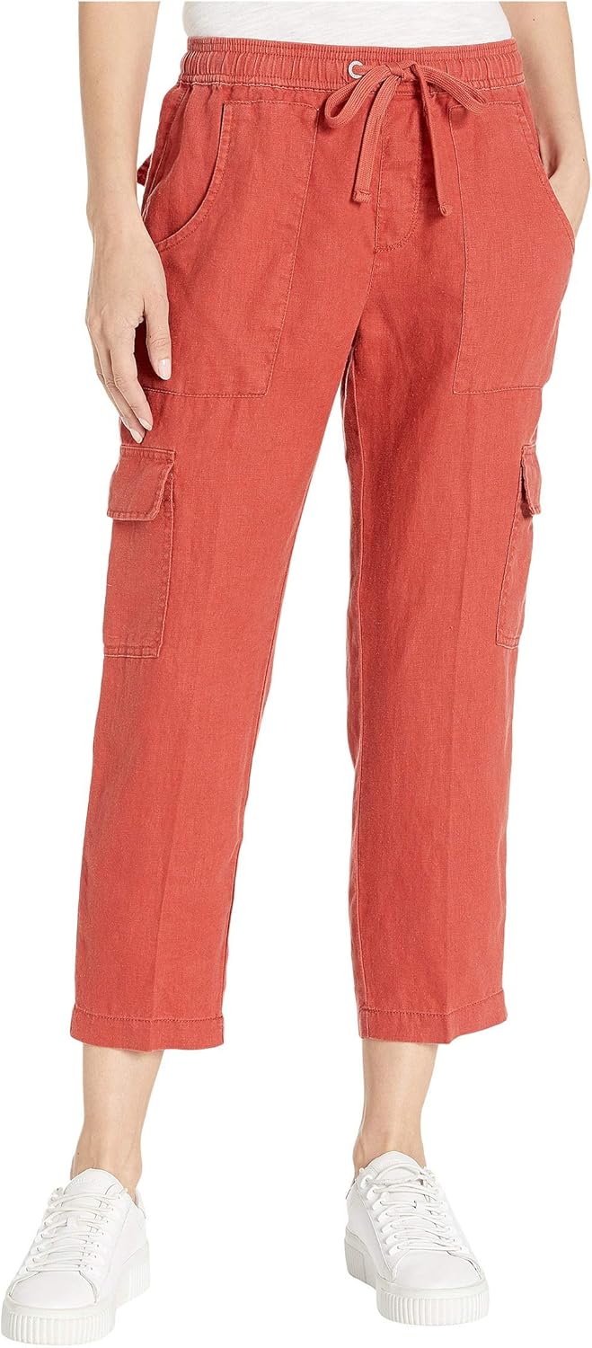 sanctuary discoverer linen cargo pants