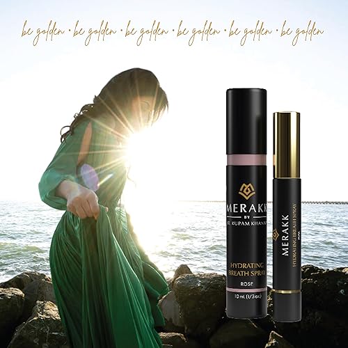 Miniatura 4 de Merakk Spray de respiración fresca en rosa de edición limitada – Espray ambientador de aliento sin azúcar y spray de boca seca – Spray para el mal