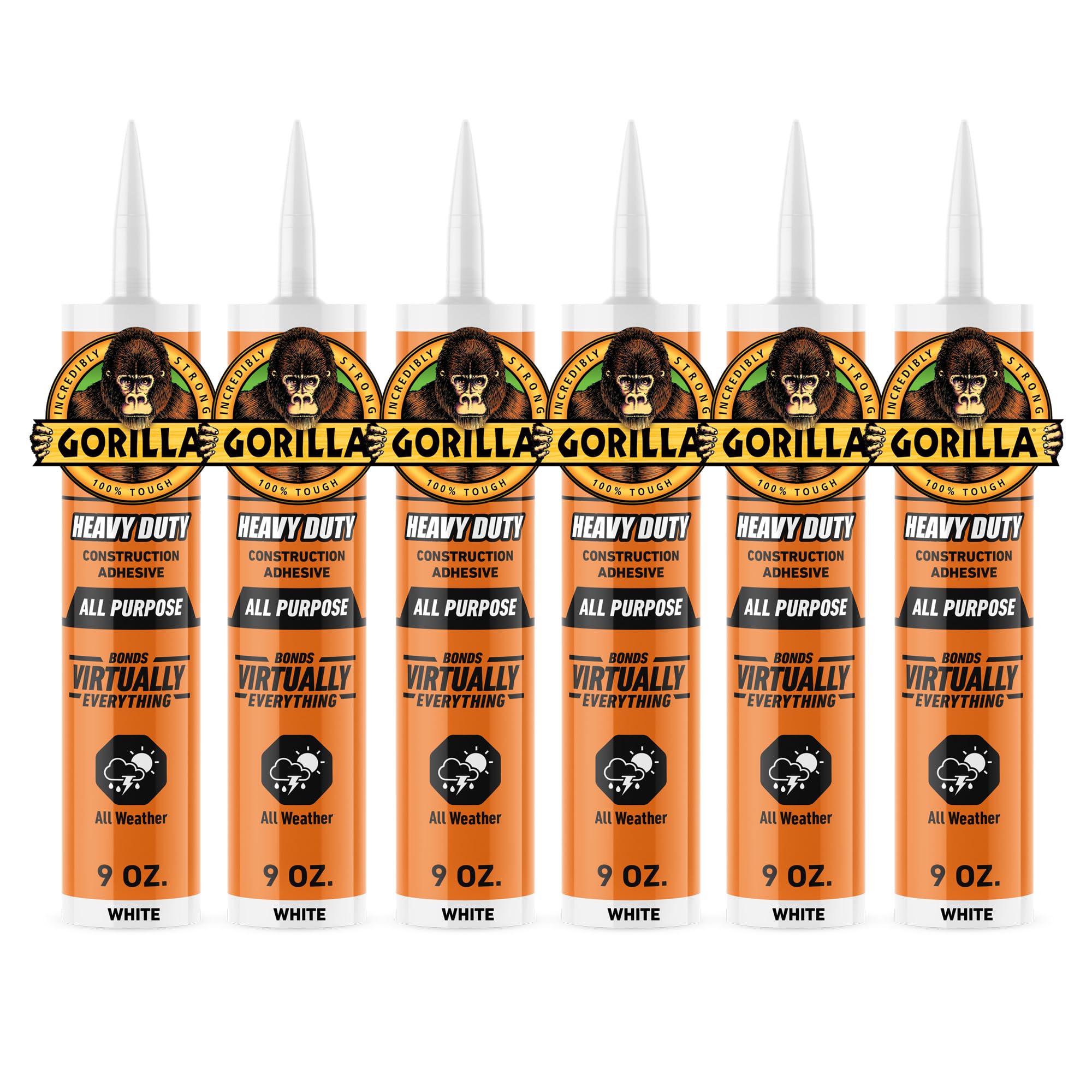 Gorilla Construction Adhesive - Heavy Duty Bond -13 Gorilla Construction Adhesive - Heavy Duty Bond -13