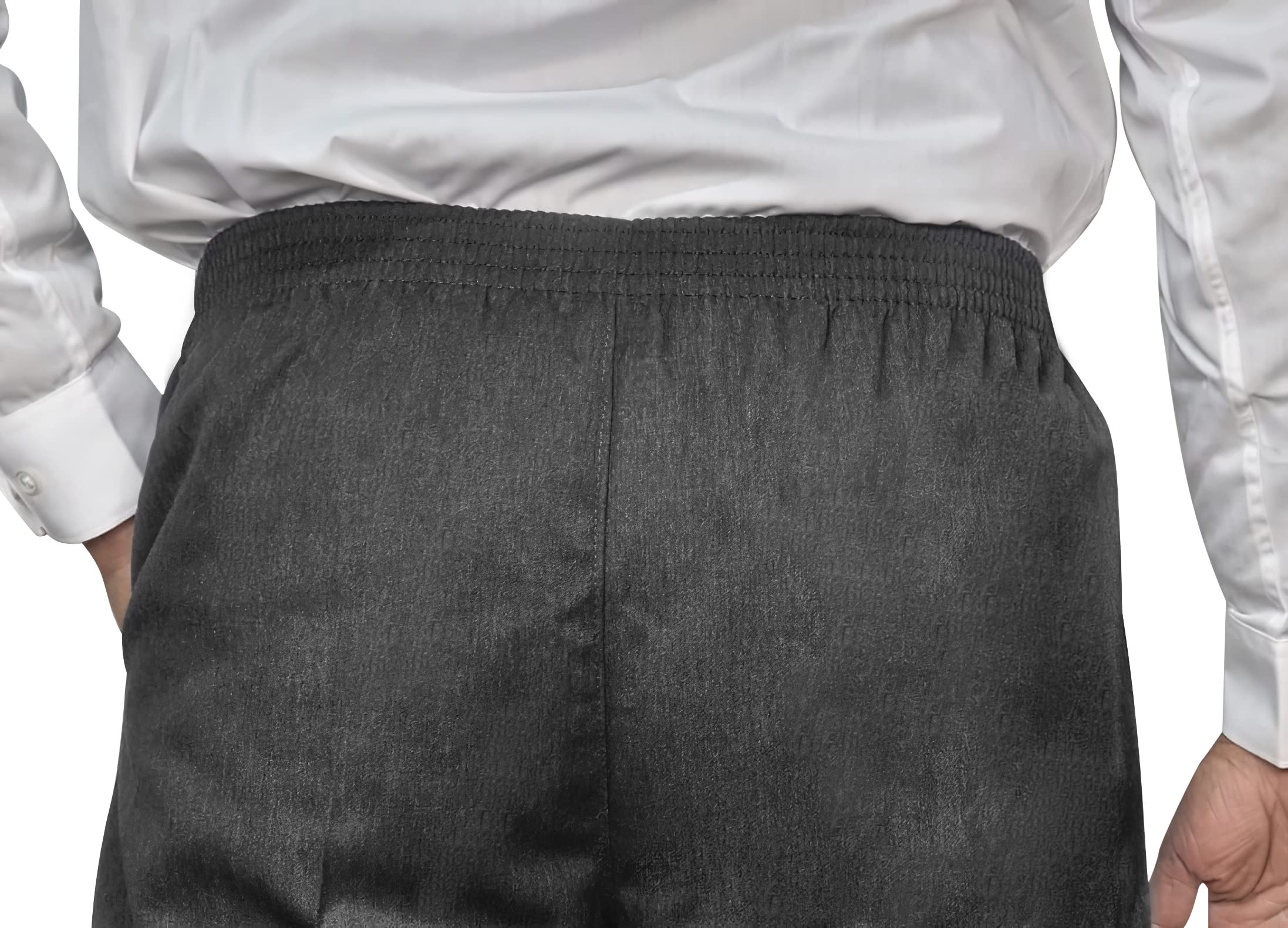 INSAFIANS Pantalones de escuela elásticos y resistentes para niños | Generoso elástico en todo el contorno de ajuste plus