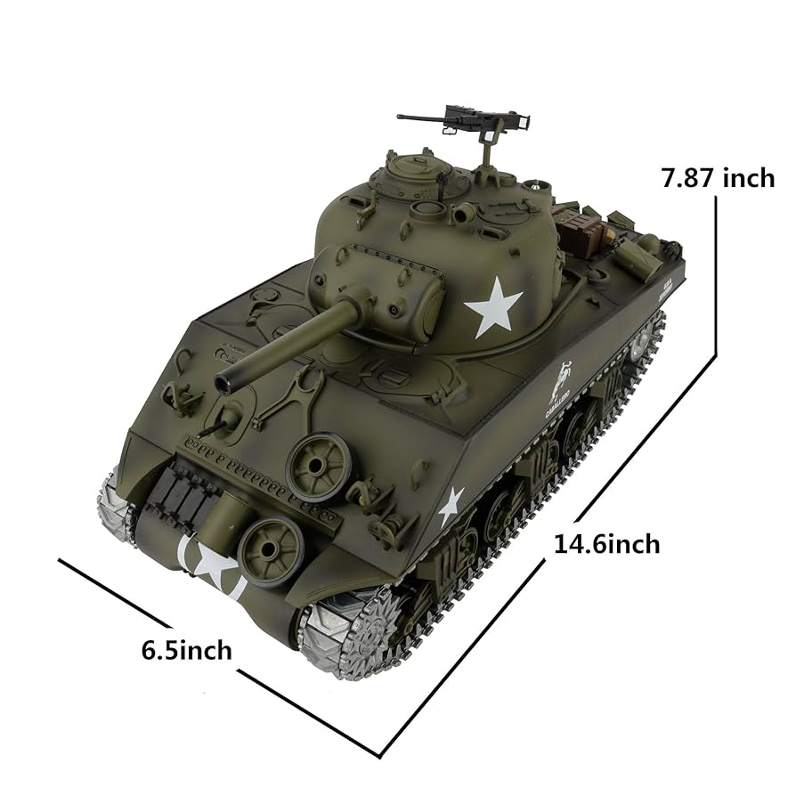 タミヤRC M4A3 SHERMAN U.S. MEDIUM TANK 1/35 Tamiya 1/35 U.S. M4A3 Sherman RC Model Medium Tank Kit