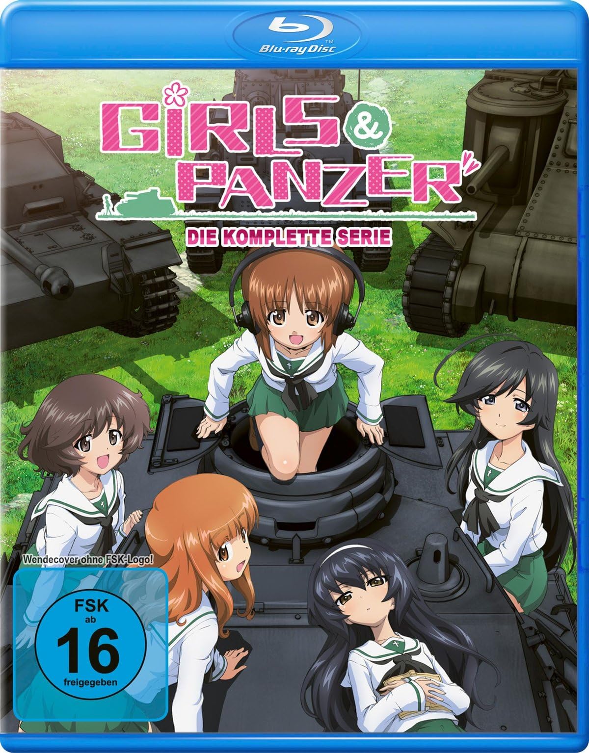 Girls & Panzer - Die komplette Serie (Volume 1-3 + OVA)
