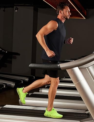 Miniatura 4 de MAGCOMSEN Camiseta sin mangas de algodón para hombre, para entrenamiento muscular, absorbe la humedad, ligera, para verano, informal, sin mangas