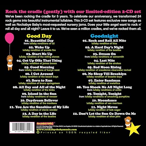 Vista 2 de Rockabye Baby! Good Day, Goodnight The 5 Year Anniversary Compilation