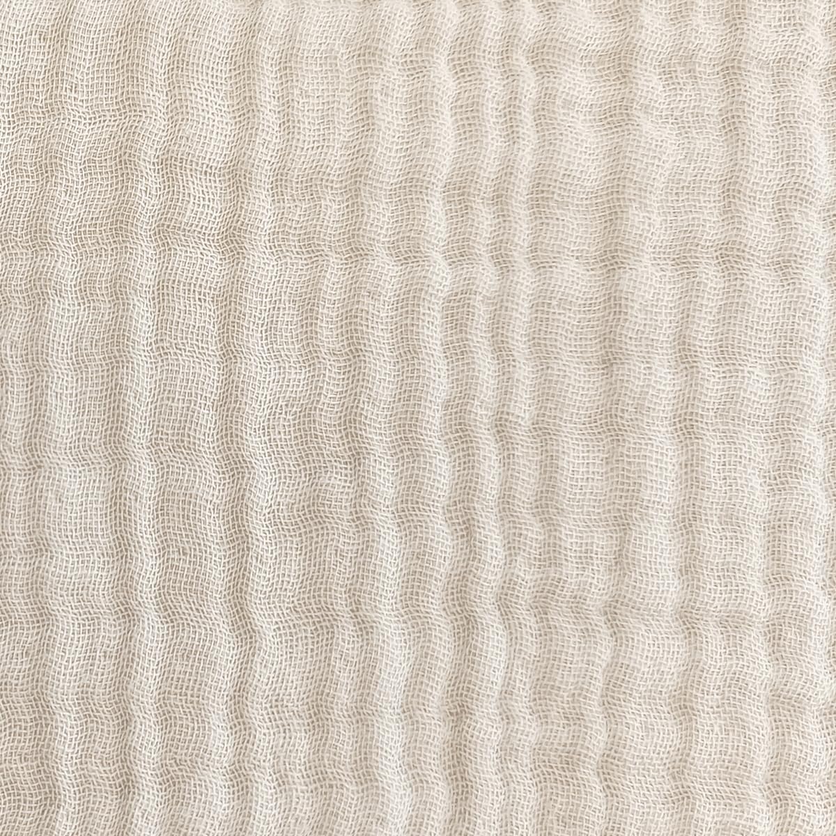 Theraline Das Original Schwangerschaftskissen & Stillkissen 190cm – Seitenschläferkissen Stillkissen Perlen – inkl Stillkissenbezug Sandbeige Musselin