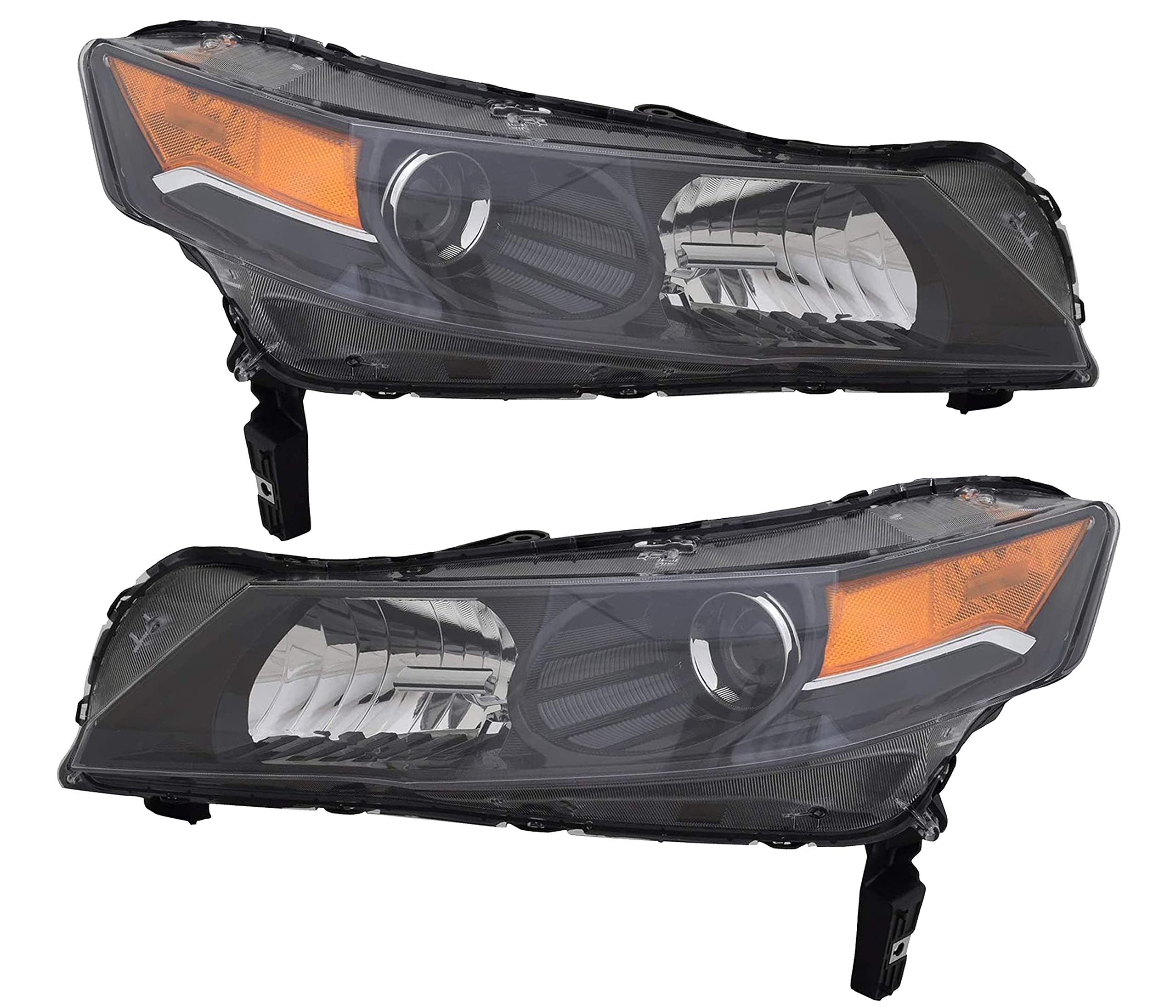 Amazon.com: Headlamp Assembly Pair Set Replacement For Acura 2012