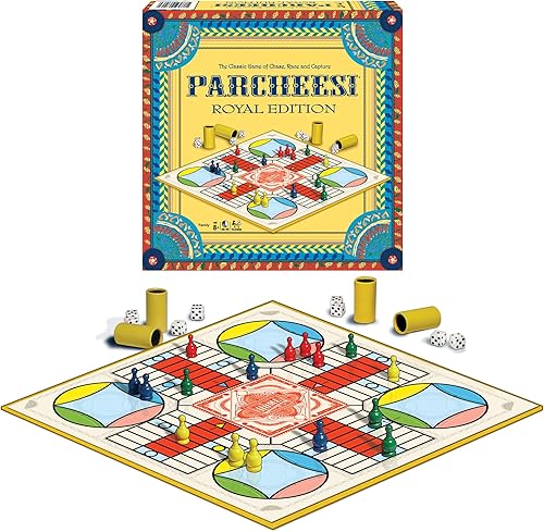Winning Moves Games Parcheesi Royal Edition Multicolor 6106