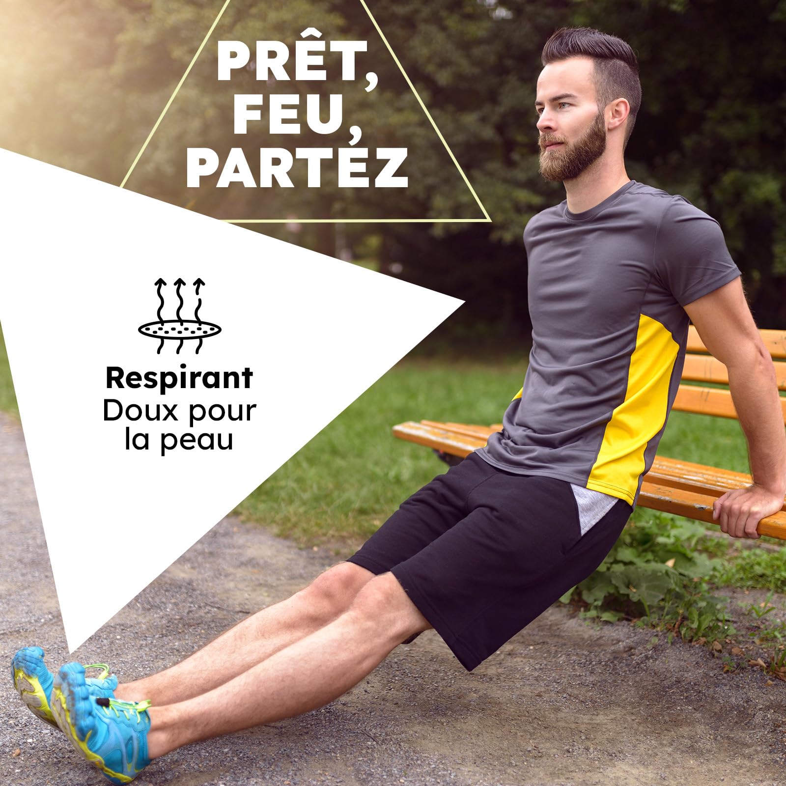 Adamson – 100 Caches Tétons Homme (50 Paires) – Protection Téton Running – Cache Teton Invisible Anti-Frottement Jetable – pour Sport, Fitness, Chemise, vêtement cintrés – 25 Blancs - 25 Beiges - PAC2 - 3