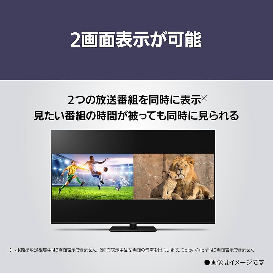 Amazon.co.jp: Panasonic 65V LCD TV 4K TV-65W95A with VIERA