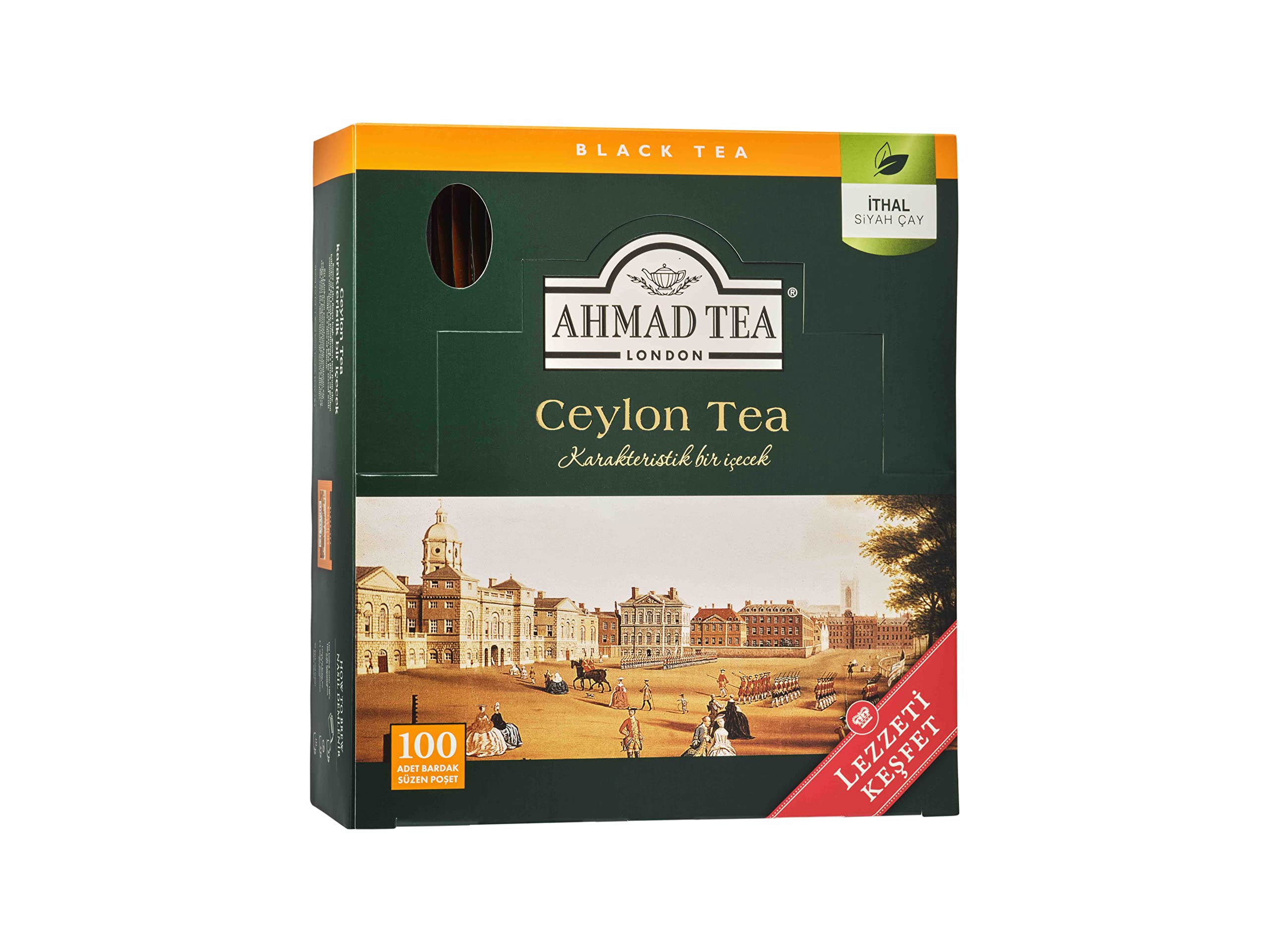 AHMAD TEA Ceylon Tea Bardak Poşet Çay 100'Lü 200 G