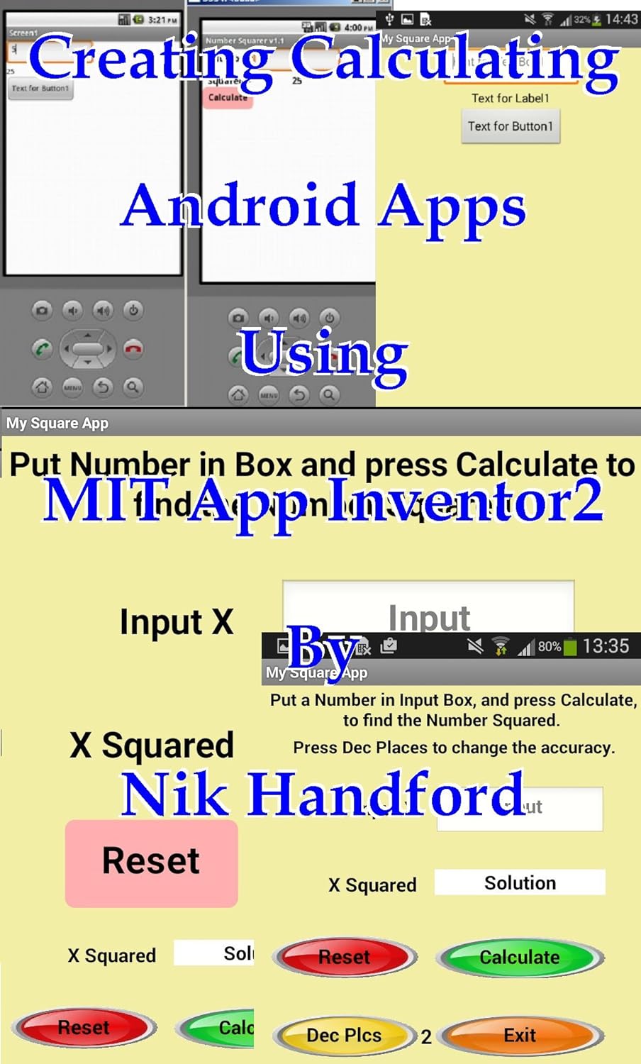 Creating Calculating Android Apps, using MIT App Inventor 2 eBook ...