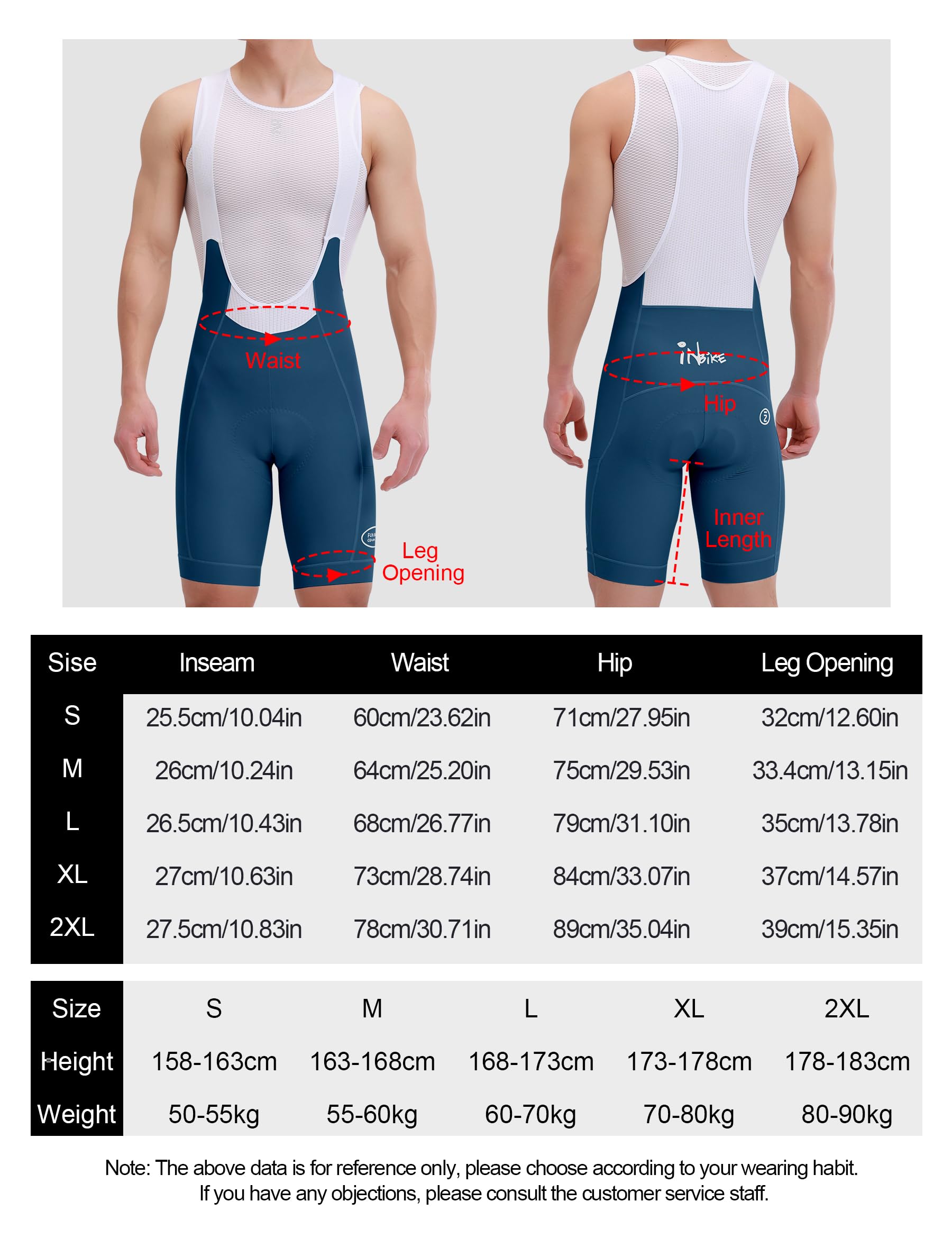 INBIKE Culote Corto Ciclismo para Hombre Verano Pantalones Bicicleta Hombre MTB Transpirable Elástico