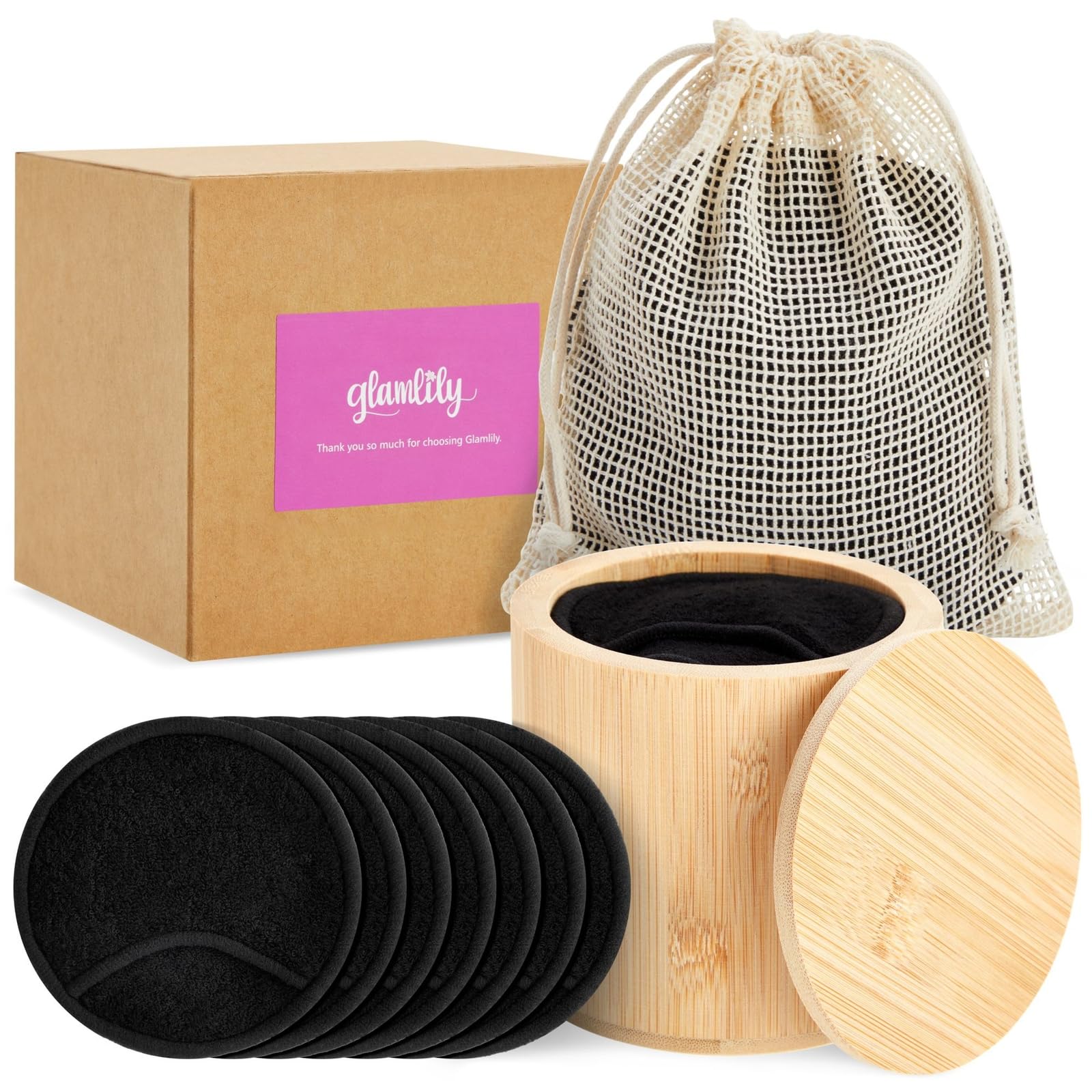 Juvo+ 18-Pack Reusable Cotton Rounds