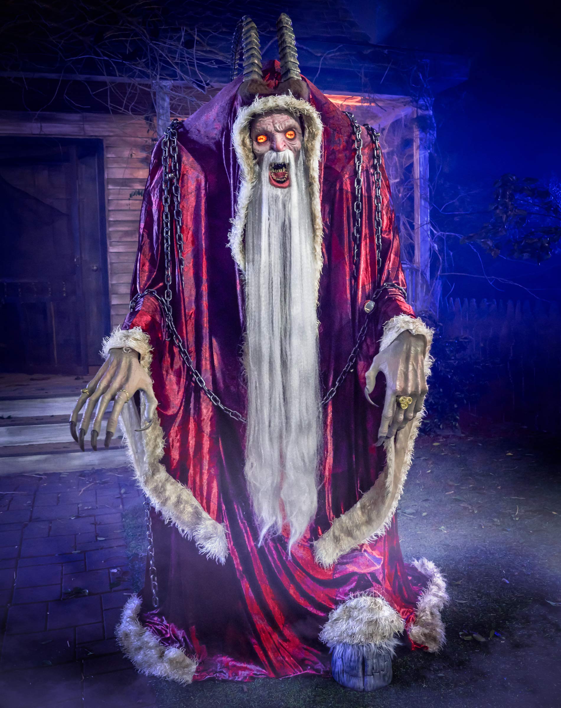 Spirit Halloween 7 Ft 3 In Krampus Animatronic Multicolor product thumbnail 3