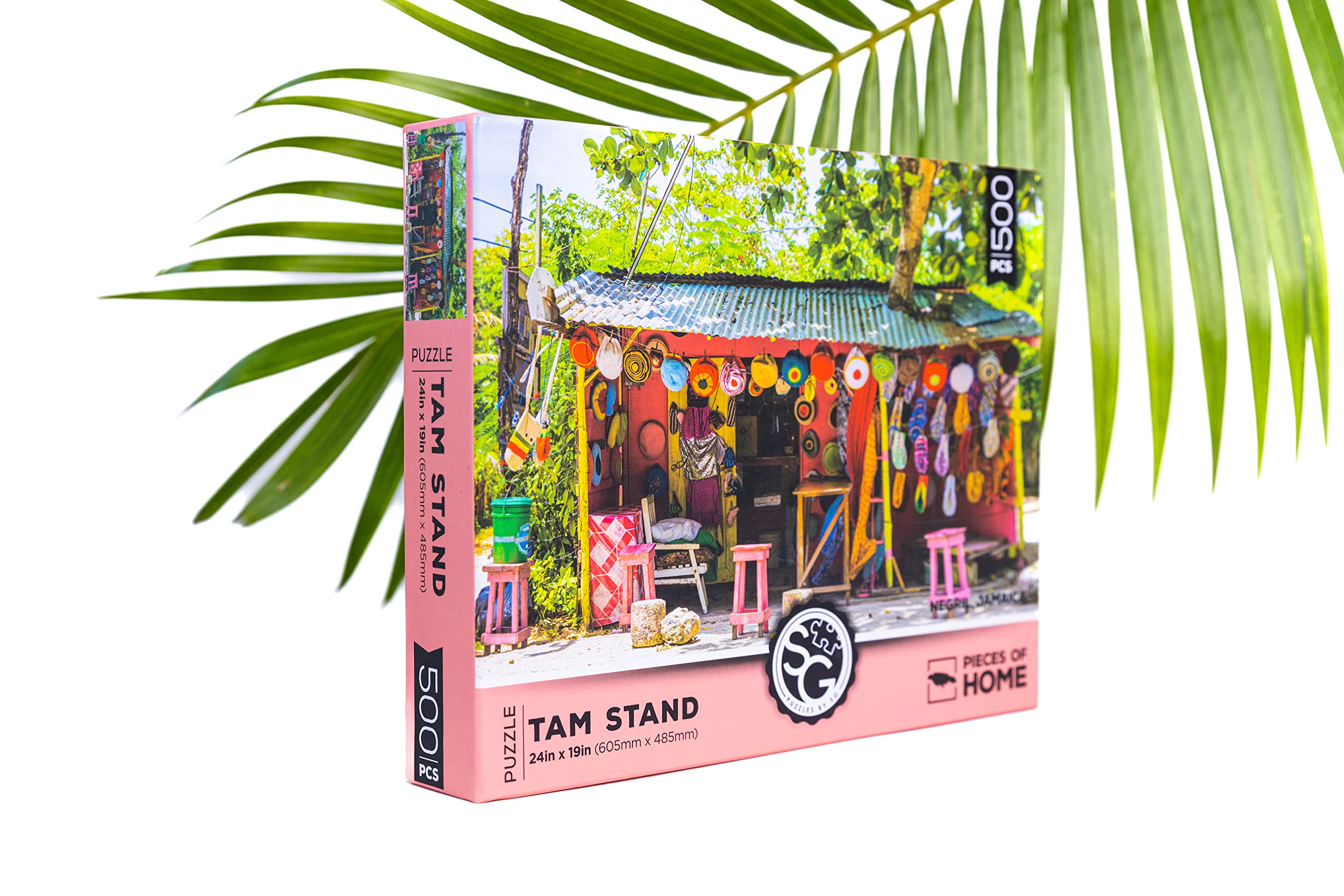 Tam Stand - Puzzle da 500 pezzi per adulti, Jigsaw Puzzles by SG di ispirazione giamaicana, con poster a grandezza naturale, pezzi testurizzati di alta qualità, regalo ideale per famiglie e