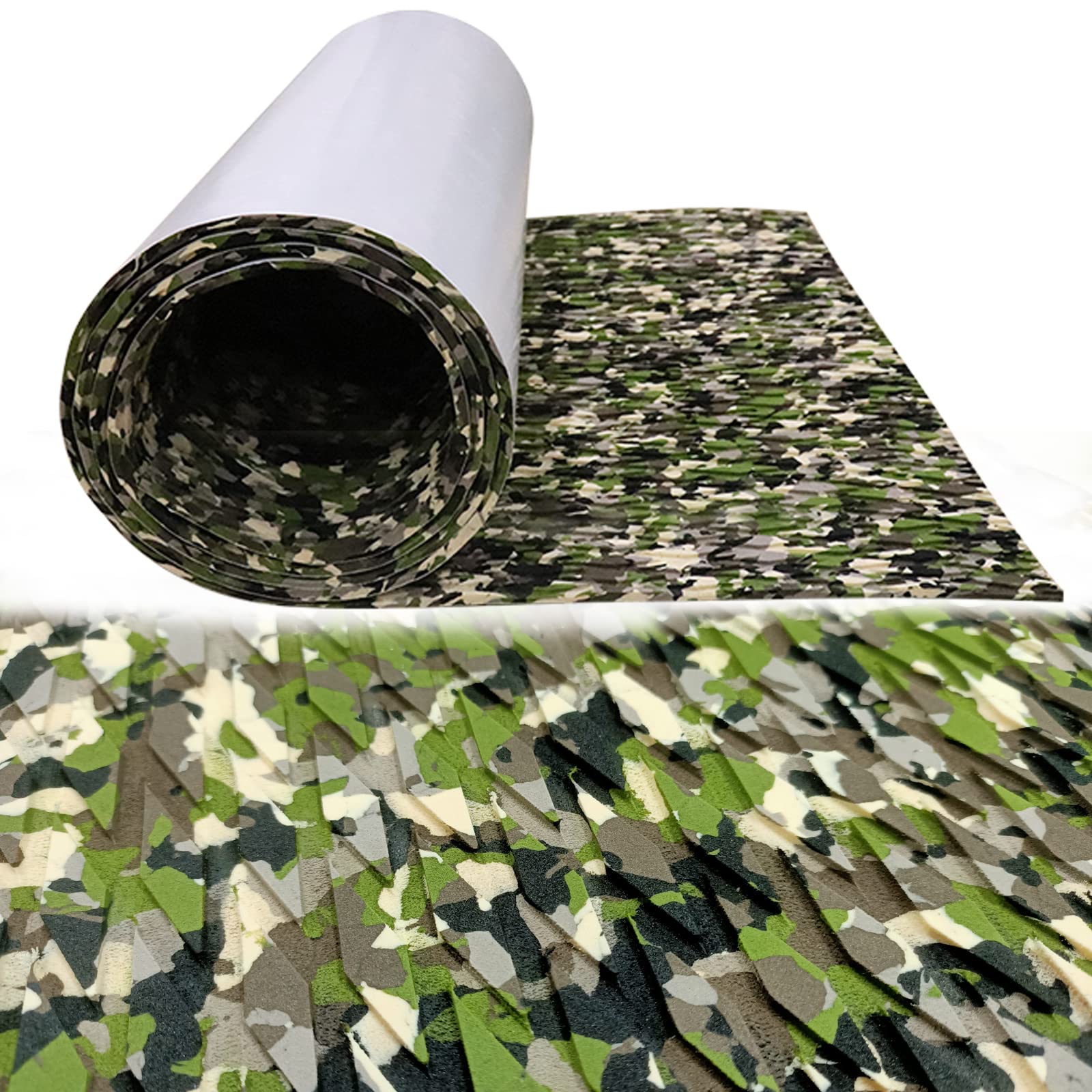 Hjdeck Boat Flooring EVA Foam Boat Decking Non-Slip Surfboard Traction Pad Kayak Decking Accessories Marine Carpet for Boats Yacht Surfing Board Swimming Platform RV Flooring Steps Pool Golf Cart Pad