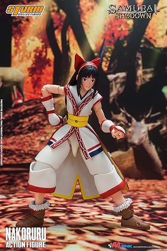 Miniatura 6 de Storm Collectibles Samurai SHODOWN Nakoruru 1/10 Figura de acción