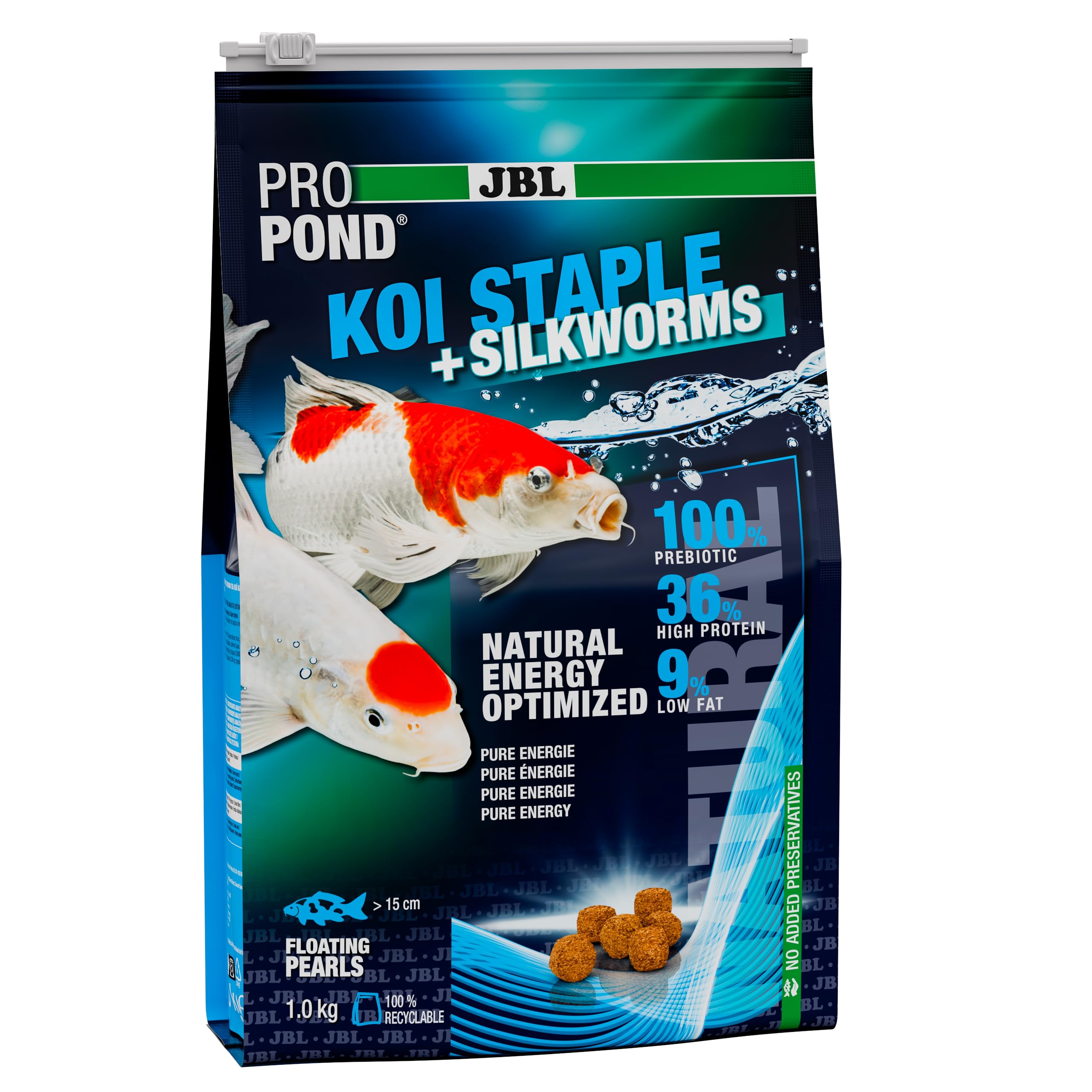 JBL PROPOND Koi Staple+Silkworms 1