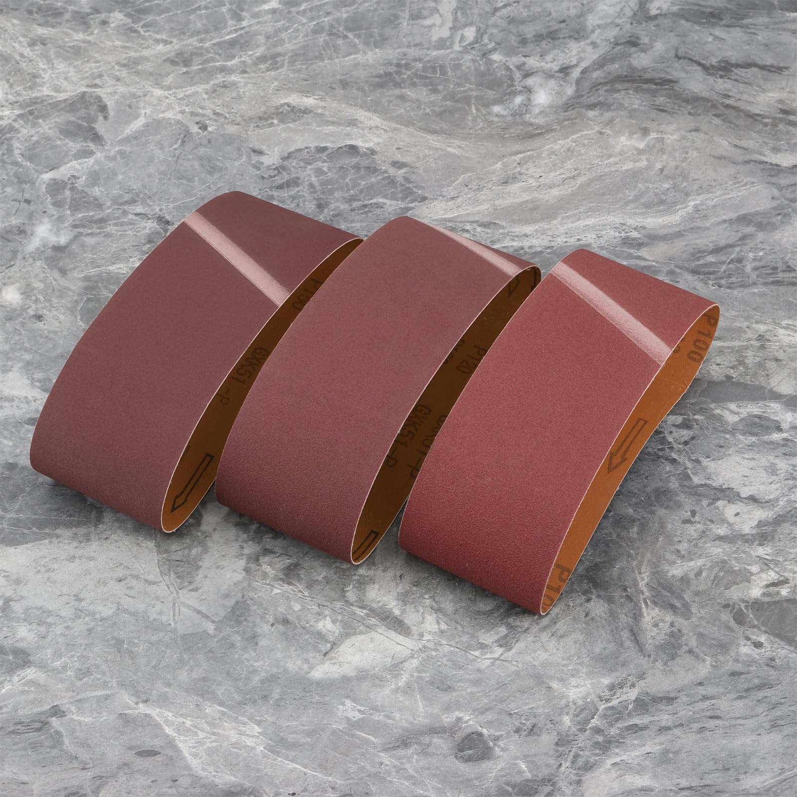 12 Pezzi Di Nastri Abrasivi Di Ricambio Per Levigatrice A Nastro 75 X 457 M 40 60 80 100 120 150 Grana Compatibile Con Parkside PBSD600 A1