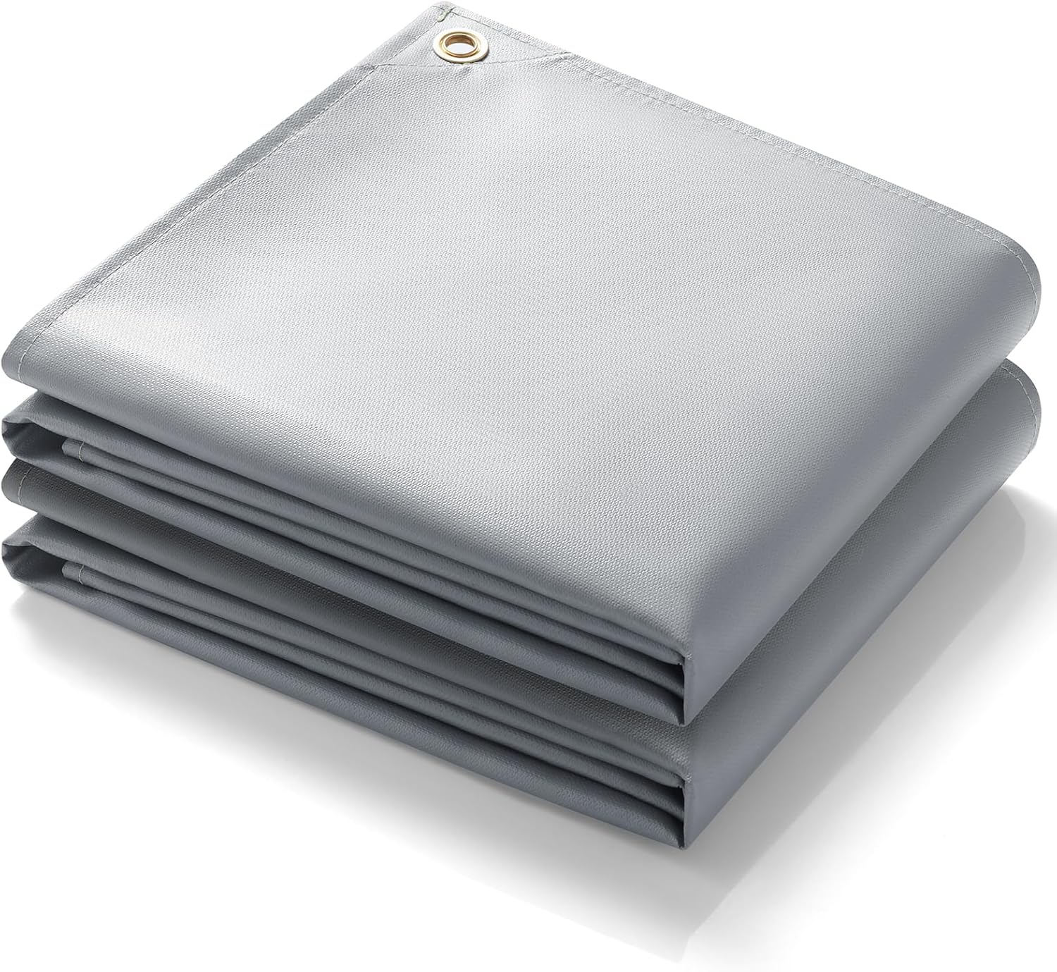 4x6ft Welding Blanket, Silicone Coated Fiberglass Fire Blanket for Welding & Cutting - Heavy Duty Fireproof Protection with Storage/Carry Bag for Indoor & Outdoor Use(2 Pack)