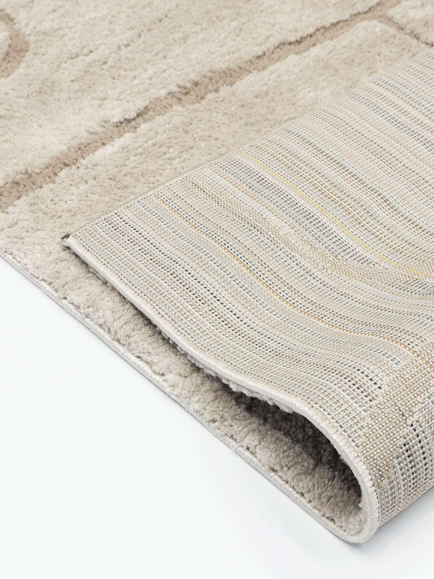 RugVista Moonlit Tapis, 240 x 240 cm, Beige