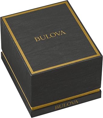 Bulova Marc Anthony Men's Automatic Marine Star Stainless Steel Watch,Open Aperture,Exhibition Case Back,Diamond Accent Blue Sunray Dial, (Model:98D184)