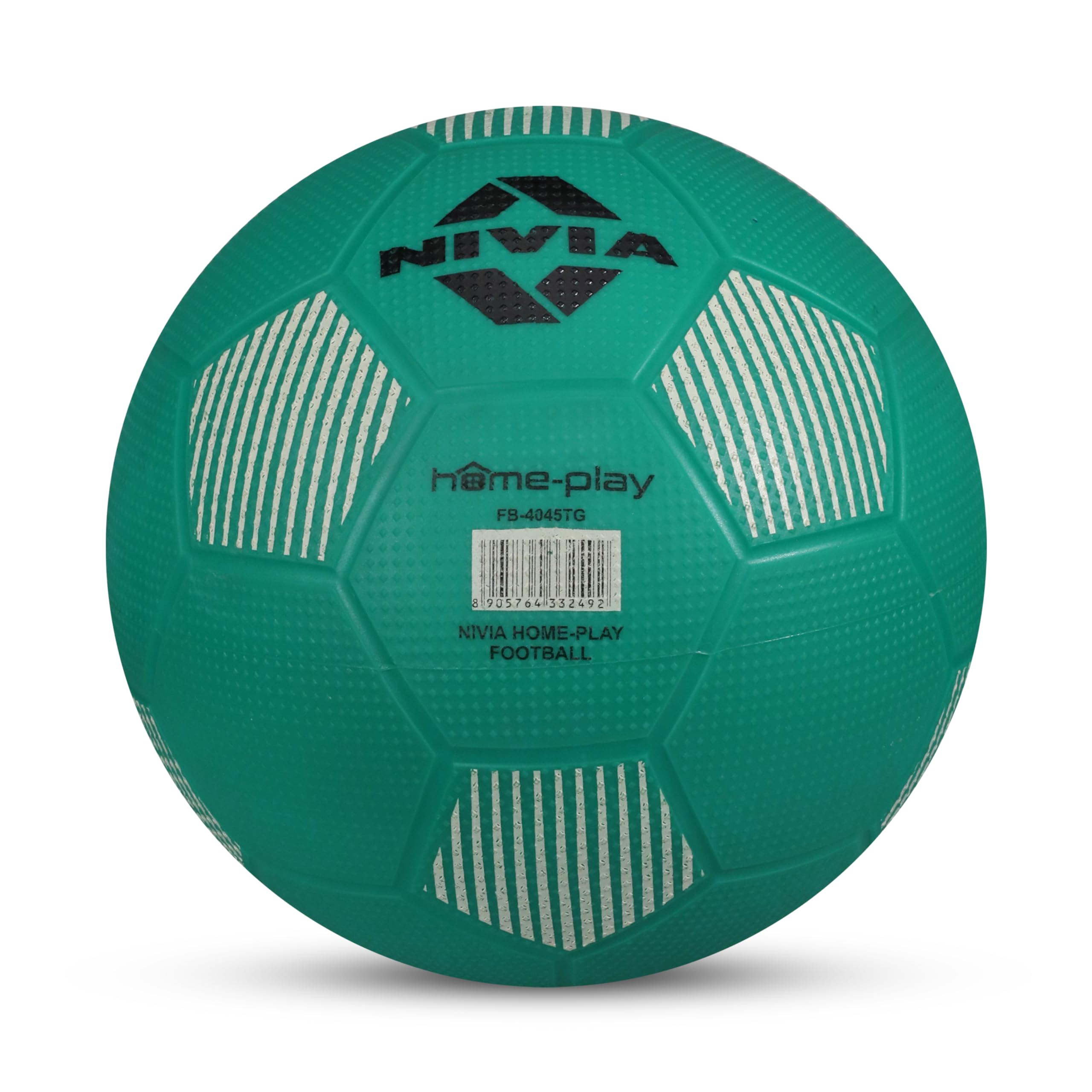 Nivia Home Play Mini Football for Kids, Soft & Lightweight Toy Ball, Safe for Indoor Play, Size - 3 (Teal Green), Pack of 1 2