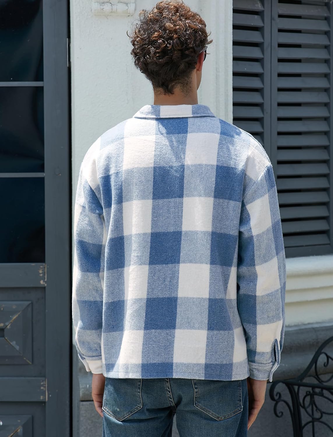 ZAFUL mens Men Duffle Coat - Image 4