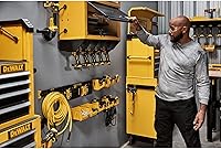 Vista 5 de DEWALT Contenedores de plástico, capacidad de 10 libras, compatible con sistema de almacenamiento de taller DEWALT (DWST82813)