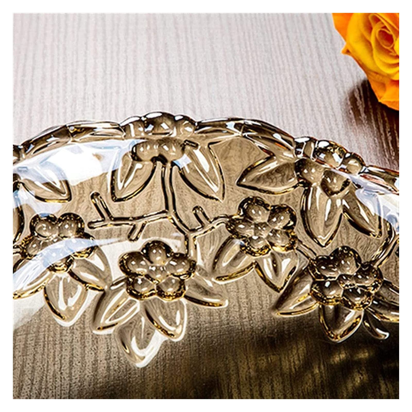 Amazon｜フルーツスタンド フルーツトレイ フルーツボウル クリスタル