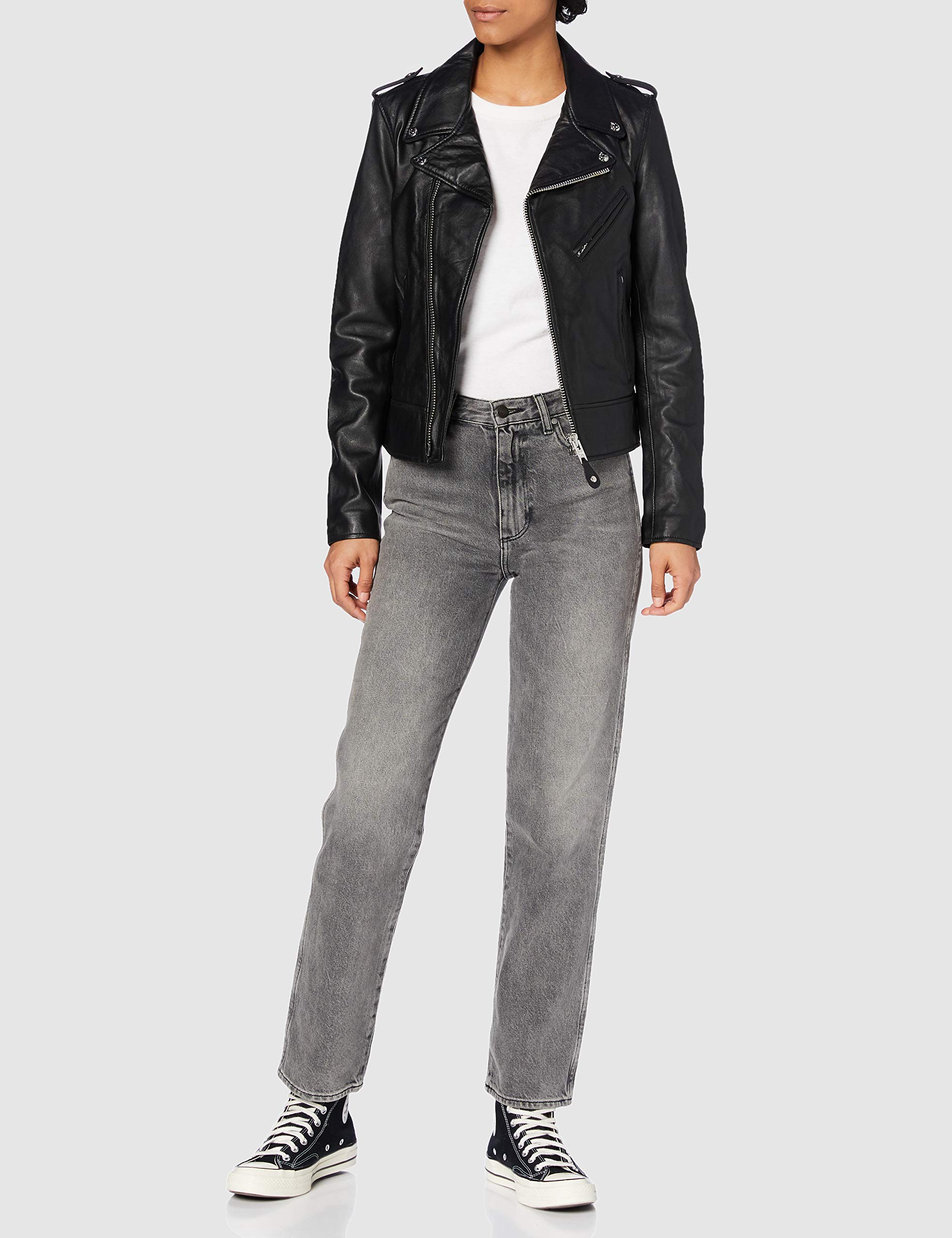 Schott NYC Damen Lcw1601d Jacke (1er Pack)