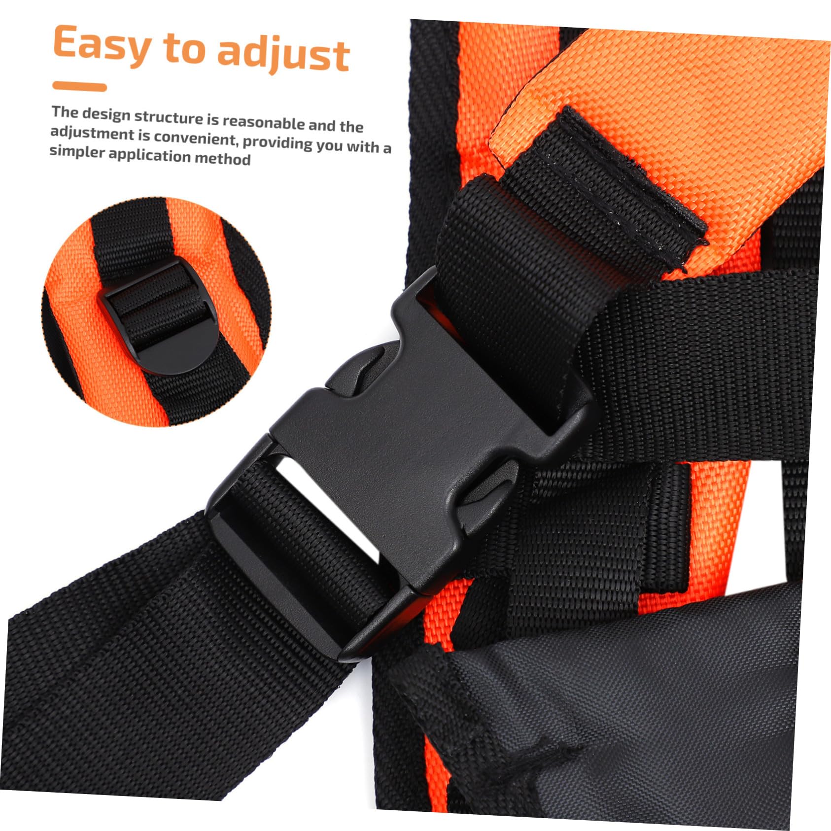 Gatuida 2piezas Correas Suaves para Cinturón Acolchado Cómodo Hombro Accesorios para Desbrozadora para Jardinería