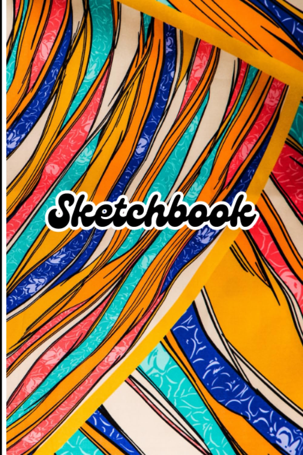 Sketchbook: 6" x 9" - Notebook, 110 Pages, Blank Paper, Glossy Cover, High Quality Papers, For Drawing Sketching Painting Doodling: Made For Creative Artists, Kids, Men and Women