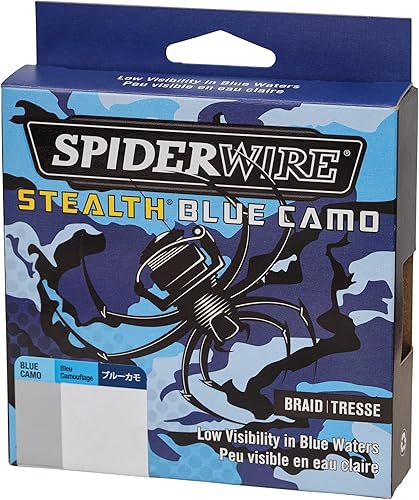 Miniatura 5 de Spiderwire Stealth Braid 3000 Yardas Camuflado azul,Verde musgo,Camo,Amarillo alta visibilidad,Translúcido,2-Amarillo alta visibilidad,Verde musgo -