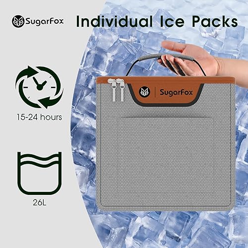 Miniatura 3 de Organizador de maletero de coche para SUV, organizador de maletero impermeable resistente, organizador plegable de coche con refrigerador,