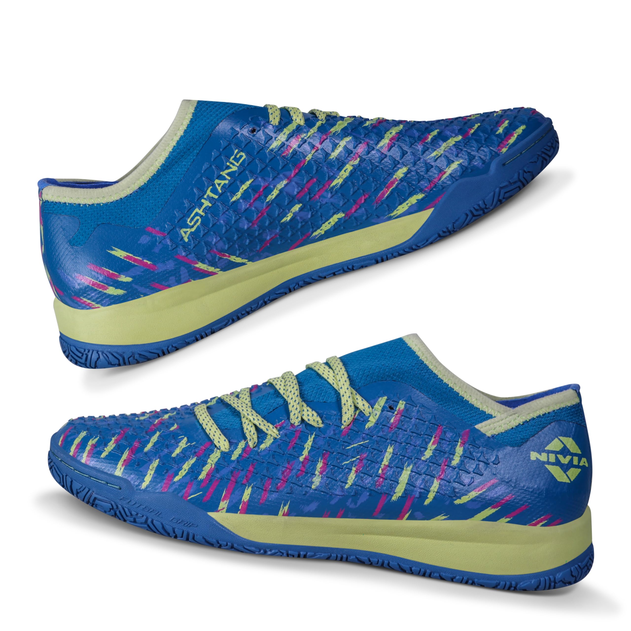 Nivia ASHTANG 2.0 Futsal Shoes for Men | Revolutionize Your Futsal Game | Football Shoes | Sports Shoes | (Core Blue) | Size UK08 (B0CR4327GT) Amazon Price History, Amazon Price Tracker