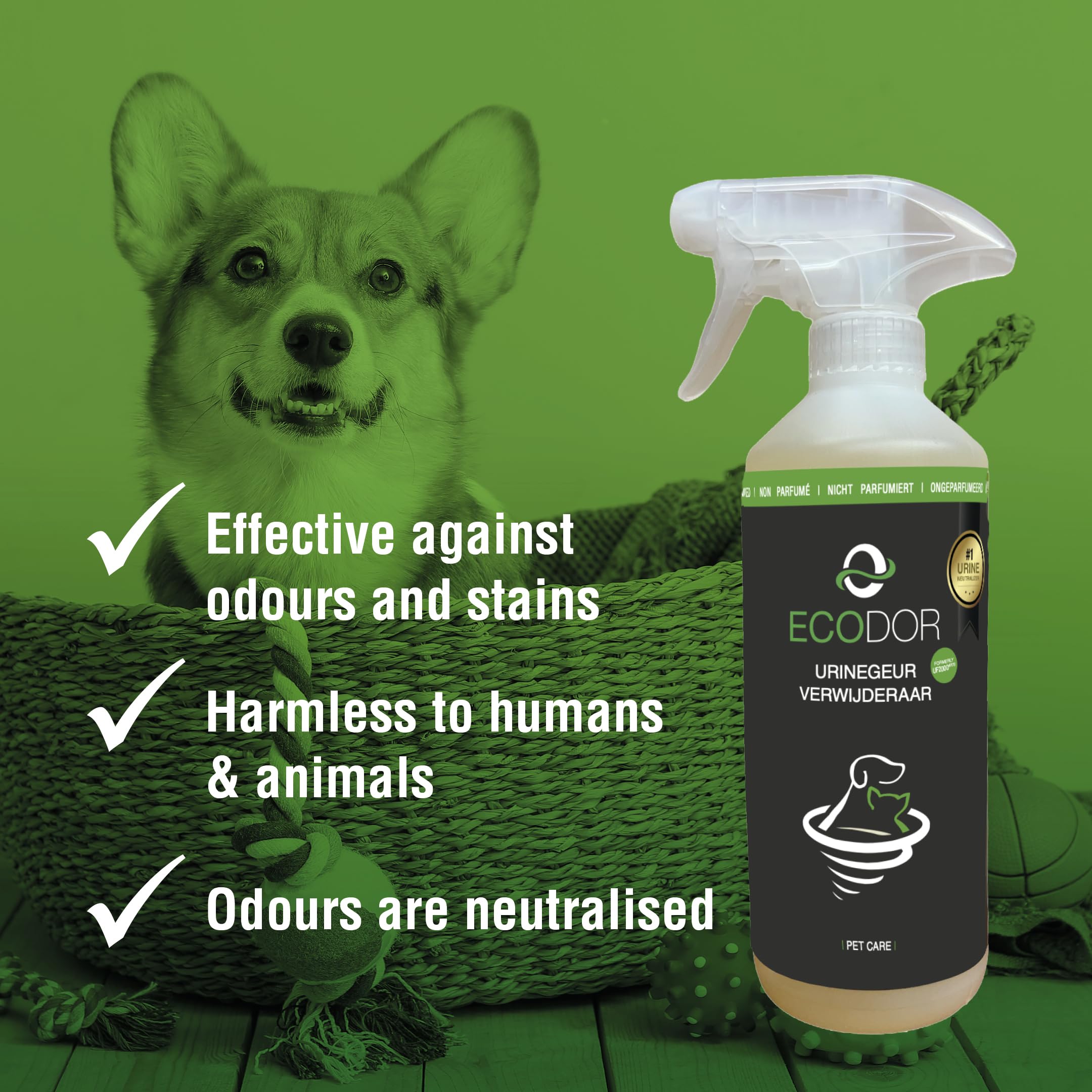 UF2000 4Pets Eliminator Zapachu Moczu 2500ml Koncentrat 1:5 Enzymatyczny Środek Czyszczący
