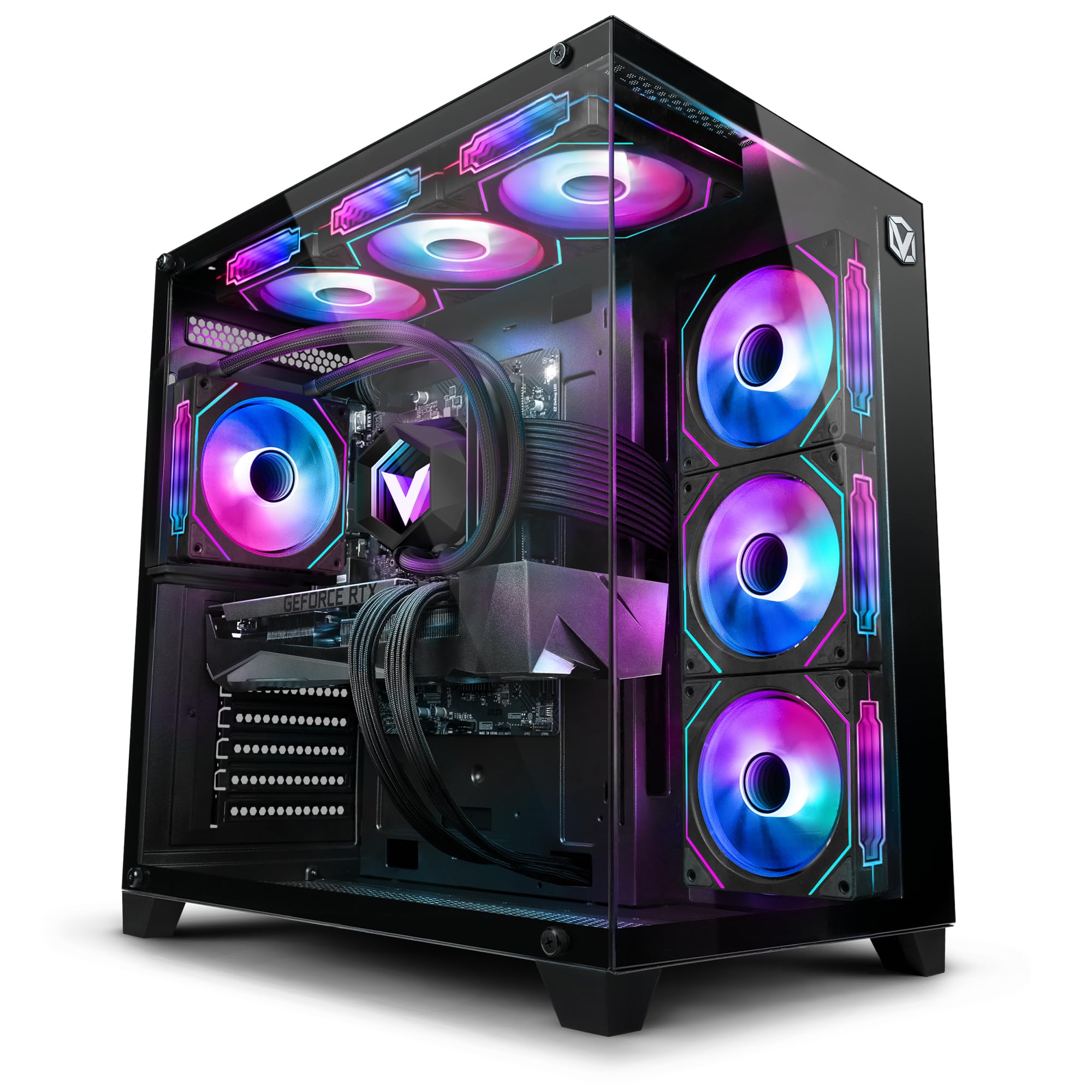 Vibox VIII-121 PC Gaming • Intel Core i9 12900KF 16 cores • Nvidia RTX 5080 16GB • 32GB RAM • 1TB NVMe M.2 SSD • Windows 11 • WiFi 6 + Bluetooth 5.4