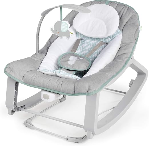 Ingenuity Transat Évolutif 3-en-1 Keep Cozy Weaver à Vibrations Apaisantes