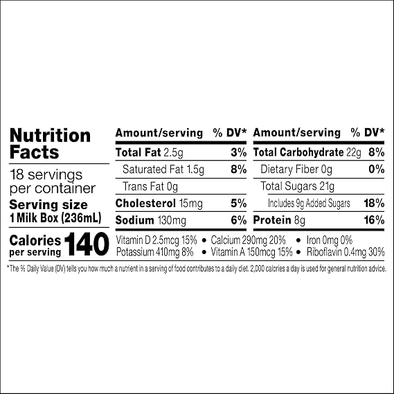 Horizon Organic Vanilla Milk, 8 Fl Oz, 8 Count